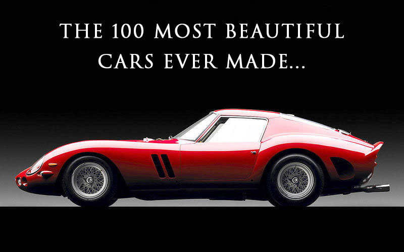 The 100 most beautiful cars ever made